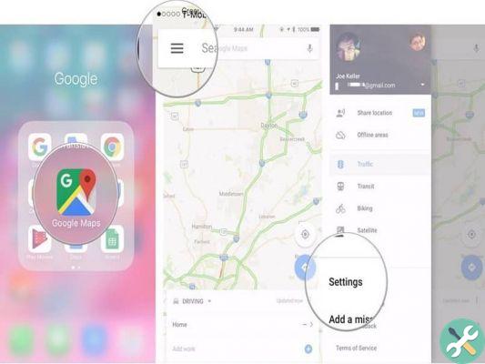 Como limpar ou limpar o histórico e o cache do Google Maps no iPhone?