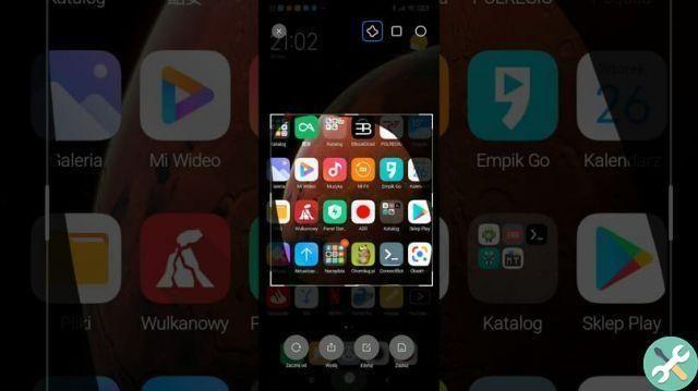 Como capturar uma tela widescreen no seu Xiaomi - Deslize