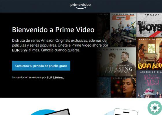 Como comprar ou alugar filmes no Amazon Prime Video