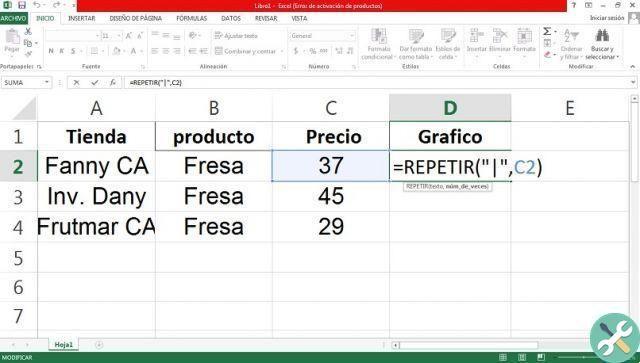 Como inserir gráficos no Excel usando o recurso de repetição - rápido e fácil