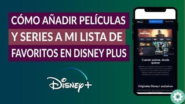 How to add series and movies to favorites on Disney Plus