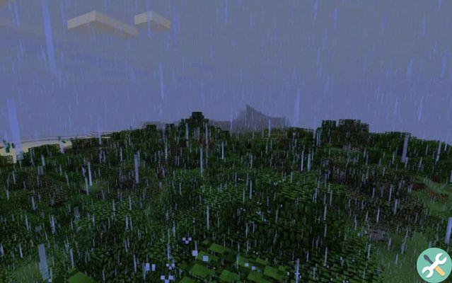 How to make it rain and stop raining in Minecraft - Rain command