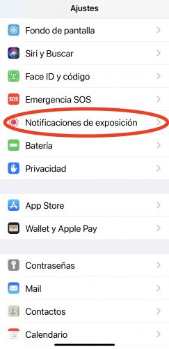 Activate the COVID alert on your iPhone