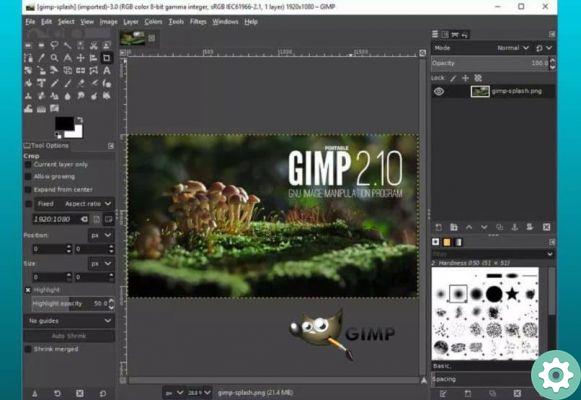 How to free download the latest version of GIMP for PC Full Spanish