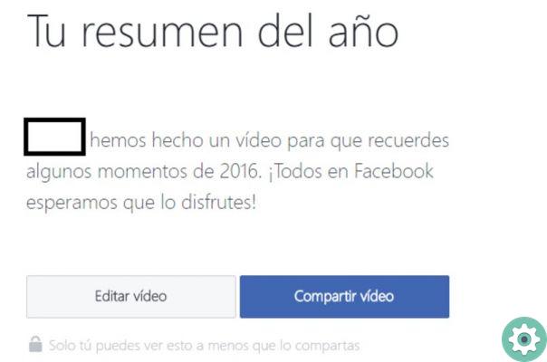 Video recap of the year on Facebook: how to edit it