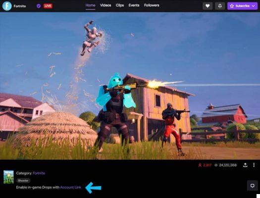 How to link my Twitch account with Epic Games and Fortnite and earn items