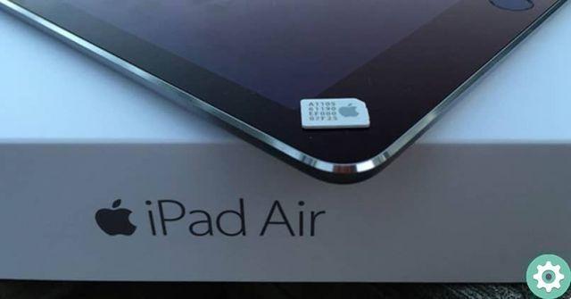 How to insert or insert a SIM card into an iPad step by step