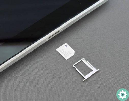 How to insert or insert a SIM card into an iPad step by step