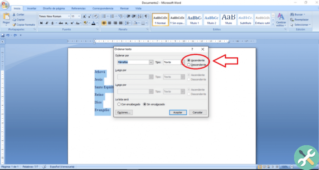 How to sort alphabetically or numerically in Word | Sort the words in Word