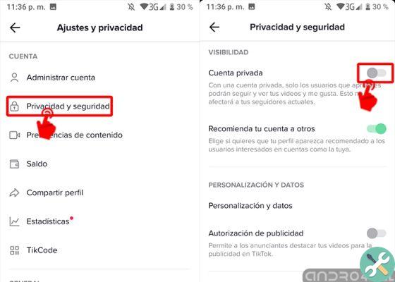 How to put your private tiktok account or upload private videos