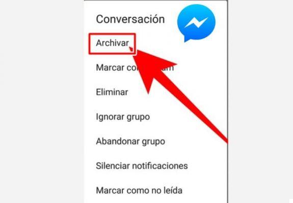 How to easily unarchive a conversation in Messenger
