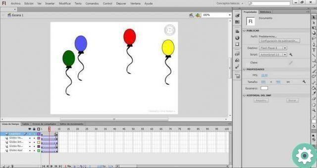 Como fazer animações em flash usando filmes - passo a passo