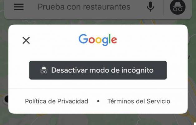 How to activate and navigate in incognito mode with the official Google app for iOS