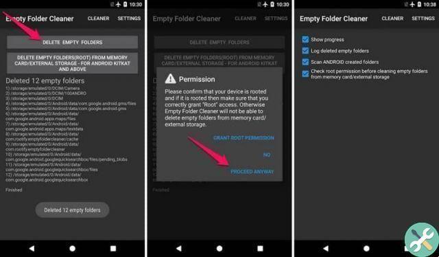 How to delete empty folders or junk files on your Android phone or tablet