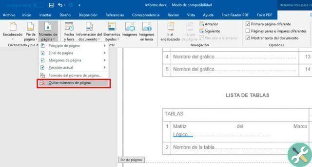 How to insert different page numbers in the same document in Word