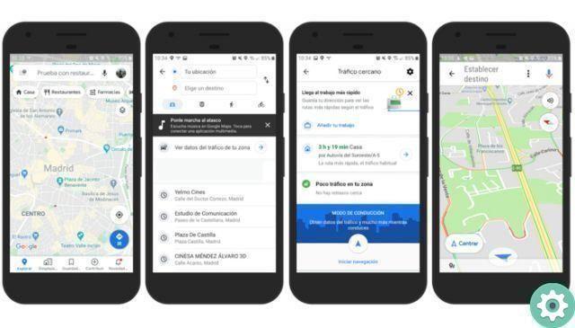 Google map driving mode: how to activate it in Android Mobile