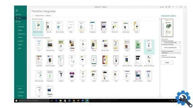 How to create a catalog of products or services for free with Microsoft Publisher
