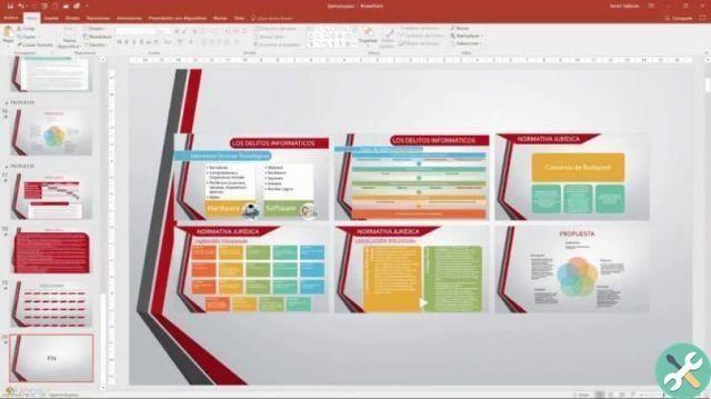 How to create an interactive index in Power Point in a few steps