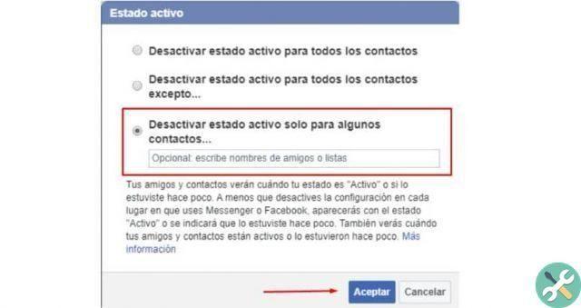 How to disable chat for a person on Facebook