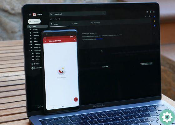 How to activate the dark theme in Gmail for Android step by step