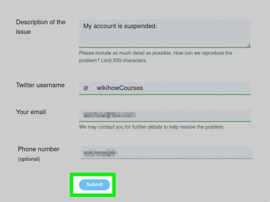 How to recover a blocked or suspended Twitter account