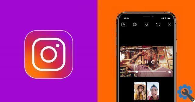 How to watch Instagram videos with friends during a video call