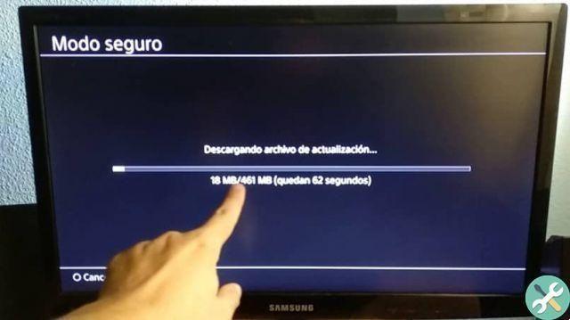 How to update PS4 software from safe mode? - Step by step