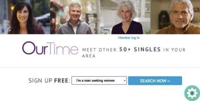 What is the price of the subscription to the OurTime dating site?