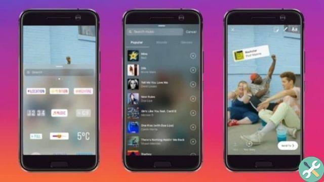 How to insert music and song lyrics in Instagram Stories - Instagram Stories