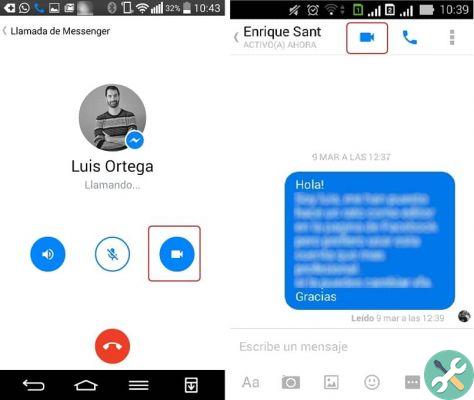 How to make a call or video call on Facebook Lite step by step
