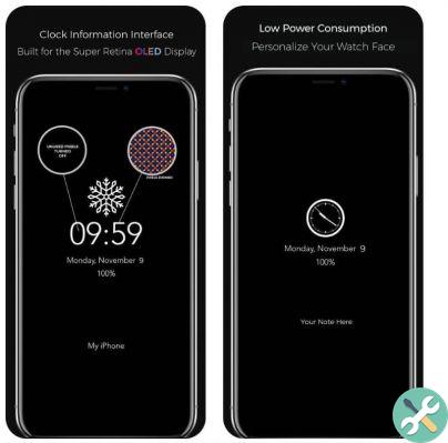 How to put clock on iPhone or Android lock screen?