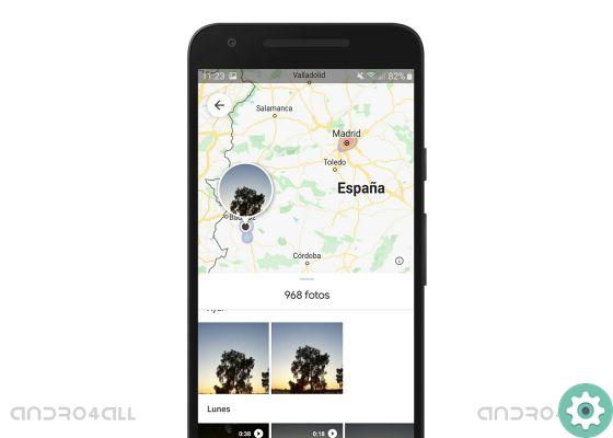 Google Photos: Trick to see your photos on a geolocated heat map