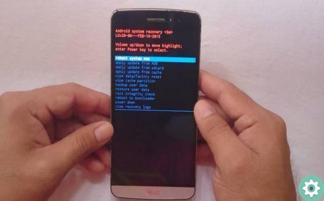 How to reset or restore a locked LG phone to factory settings?