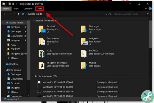 Como excluir ou excluir arquivos recentes | Explorador de Arquivos | Windows 10
