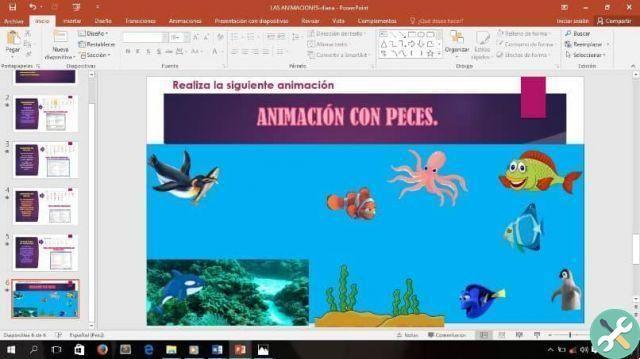 How to insert animations and transitions into PowerPoint slides