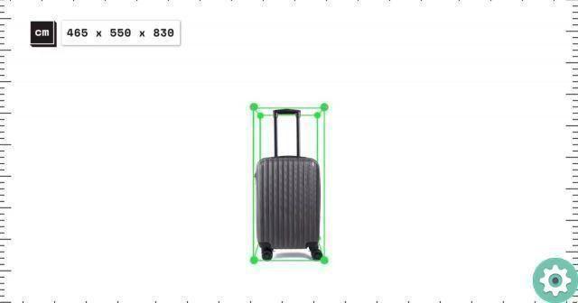 Google Trick to measure your suitcase with mobile using augmented reality