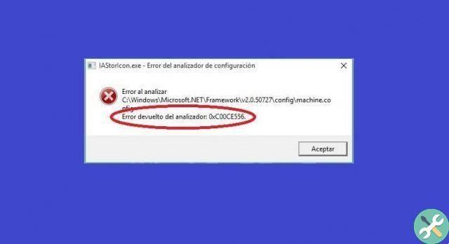 Como corrigir o erro 0xc00ce556 Microsoft.net Framework Windows 10?