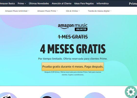 Como experimentar o Amazon Music ilimitado gratuitamente