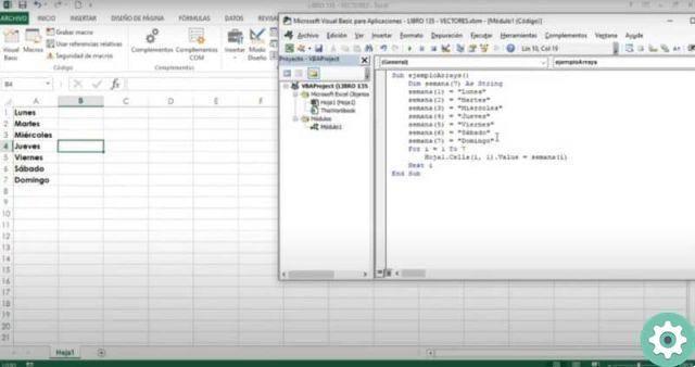 What are they and how to use arrays or vectors in Excel? - Step by step