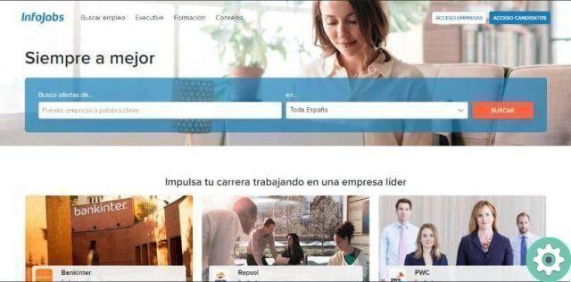 How can I log in or log into my Spanish Infojobs account easily?