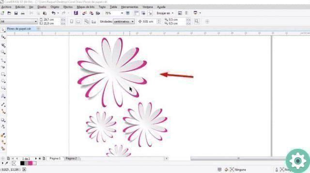How to Make Cutout Flowers in Corel DRAW - Step by Step