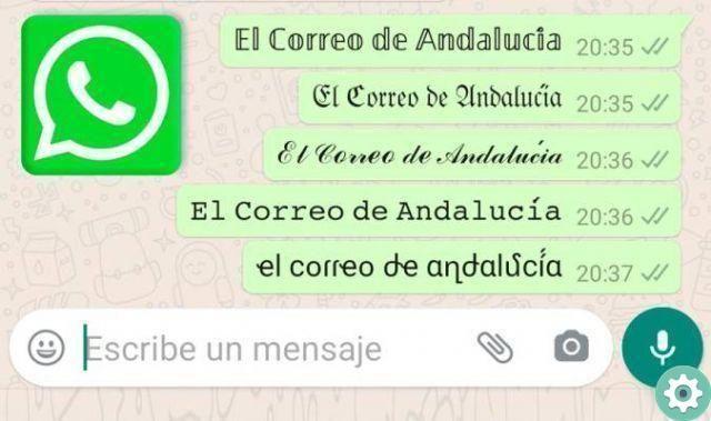 How to put accents on whatsapp