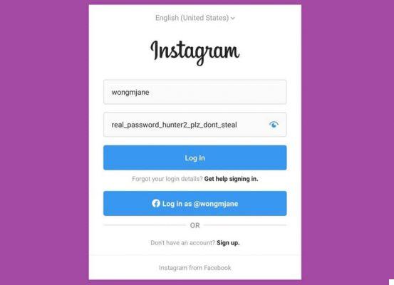 How to log in to Instagram if I have forgotten the password?