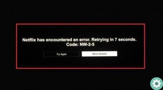 How to fix Netflix error NW-2-5