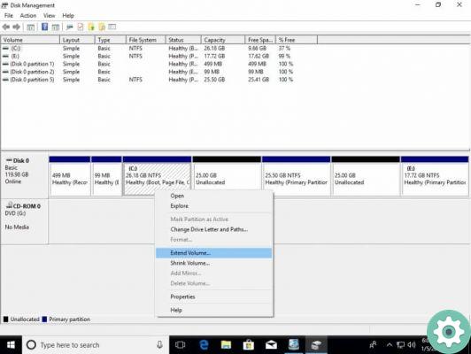 How to see or know the storage capacity of my PC or hard drive