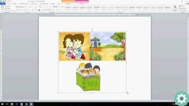 How to easily group and separate images and text in Word