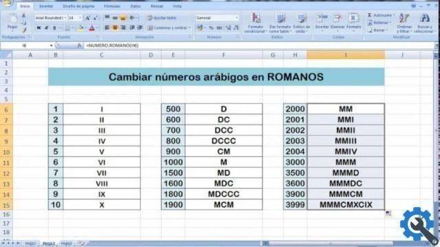 Como converter números normais em números romanos no Excel - muito fácil
