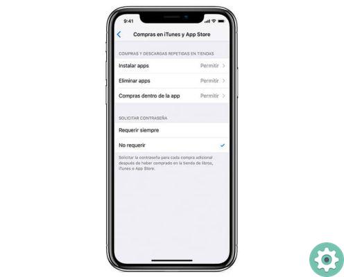 How to prevent Apple Store purchases from an iPhone