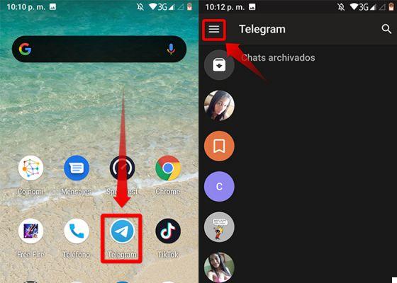 How to disable the telegram camera: use your mobile camera