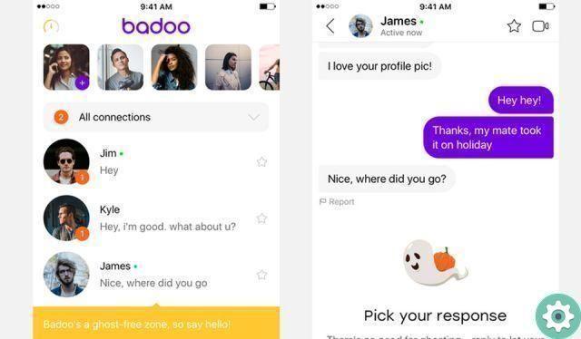 You can now send private photos in Badoo chat